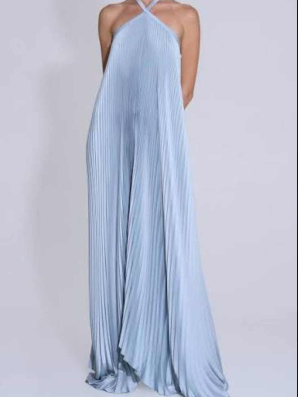 L'IDEE Deesse Gown in Oyster - Size AUS 10/US M